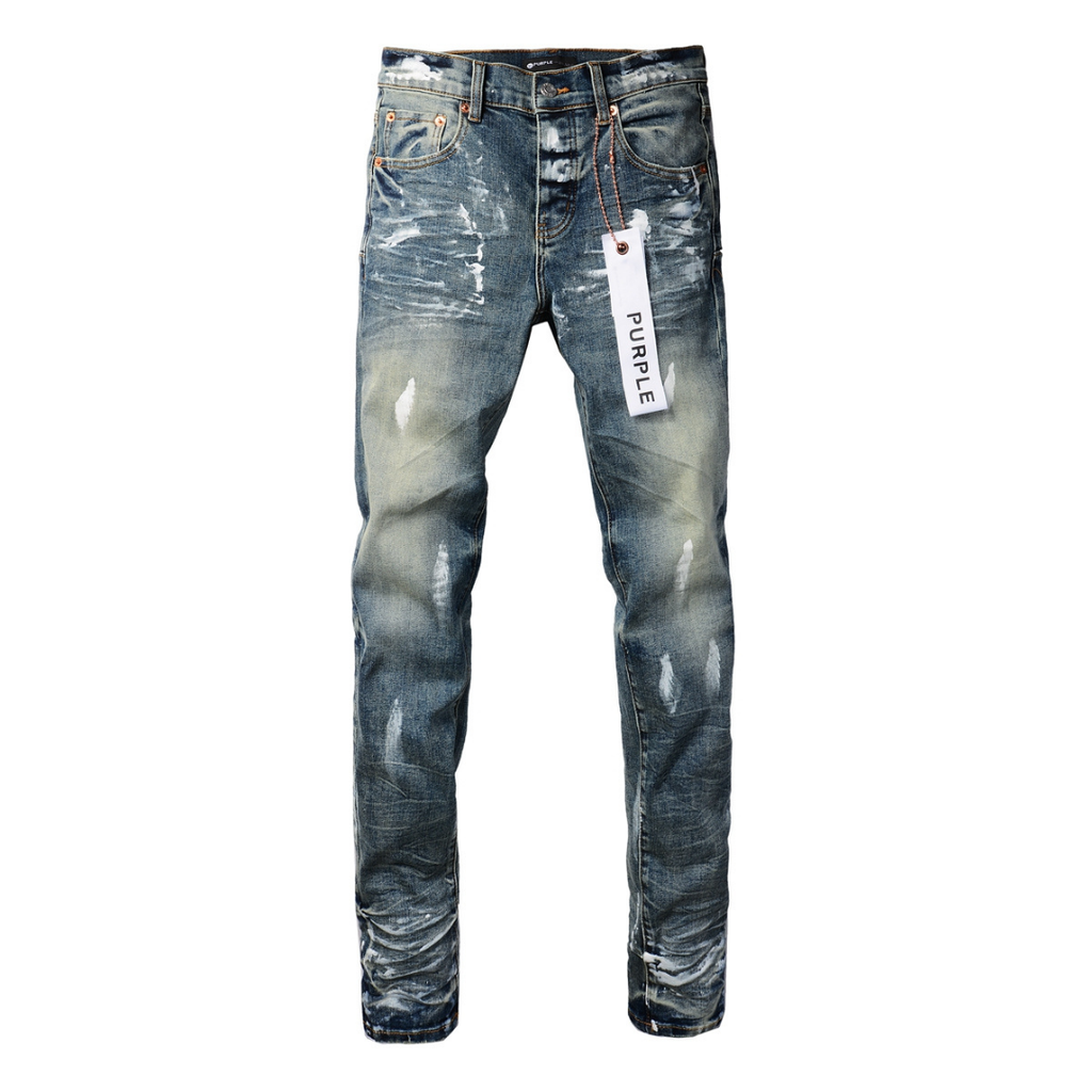 Purple Gradient Blue Jeans