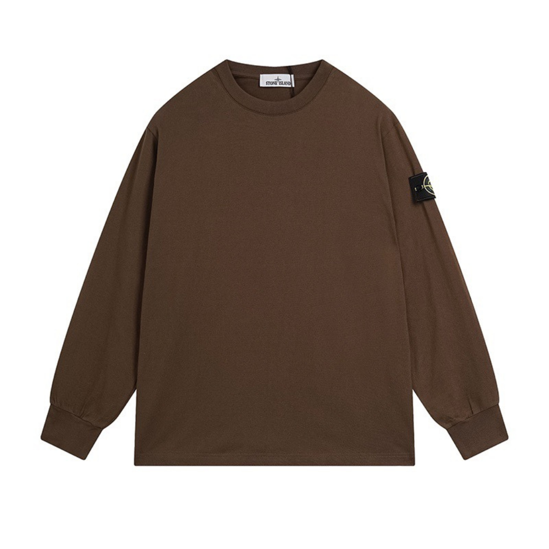 Stone Monogram Sweatshirt