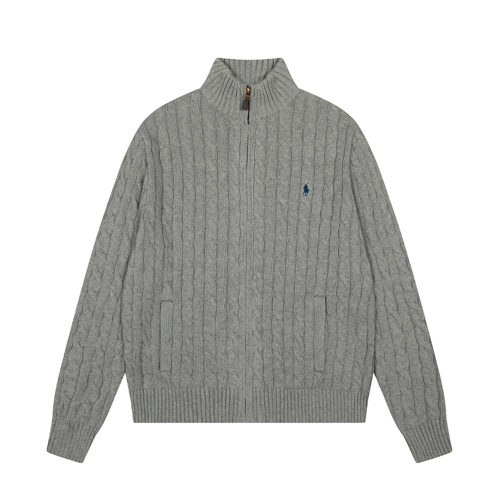 Polo Zip Sweater