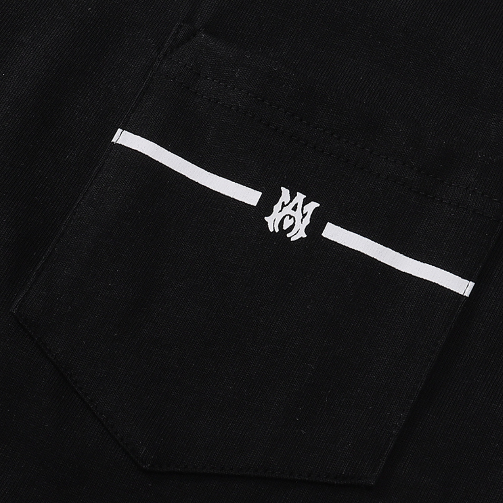 Amr 'M.A Monogram Bar' T-shirt