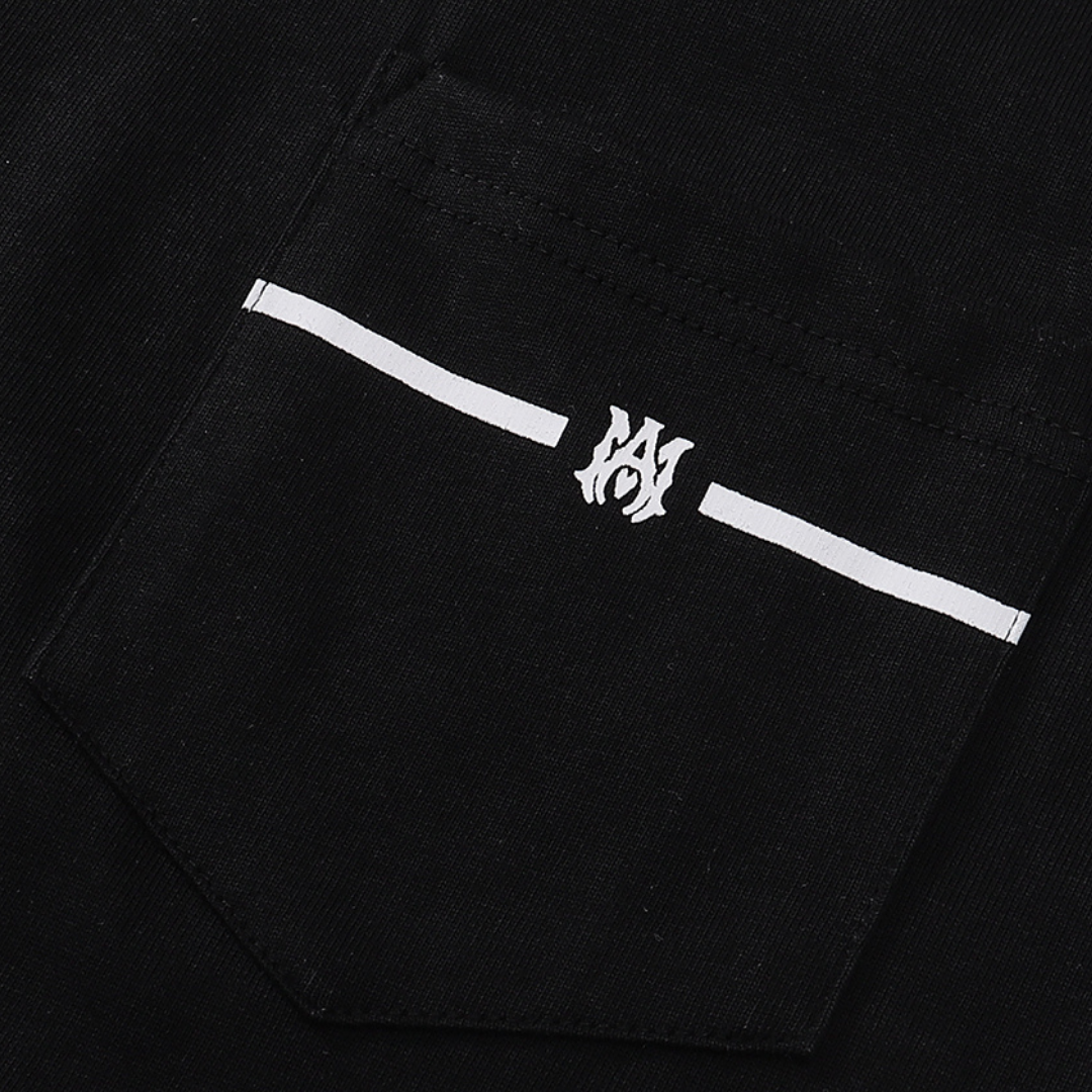 Amr 'M.A Monogram Bar' T-shirt