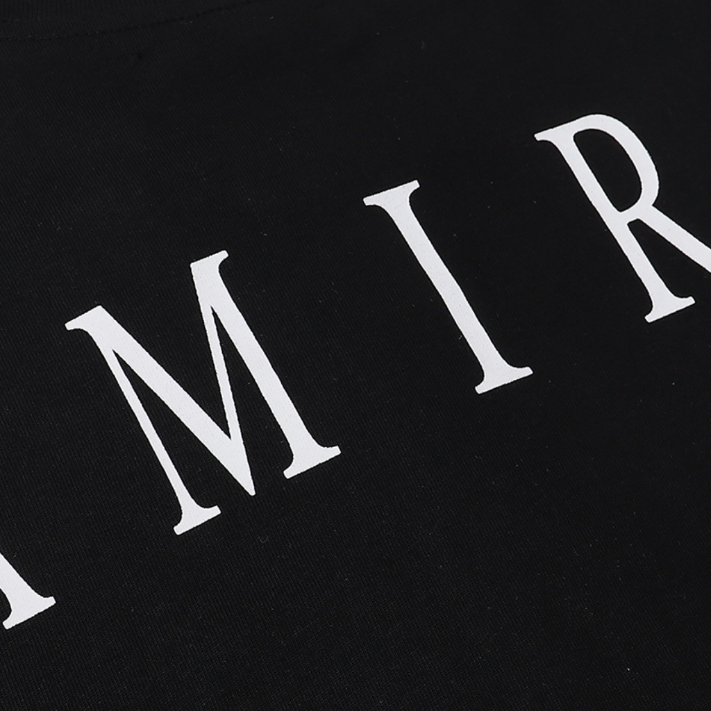 Amr 'M.A Monogram Bar' T-shirt