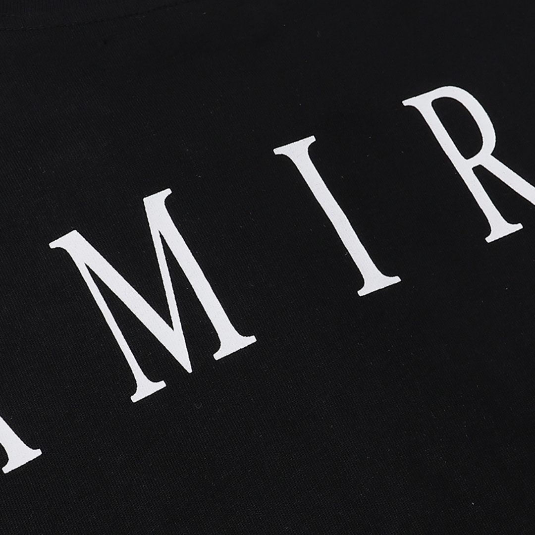 Amr 'M.A Monogram Bar' T-shirt