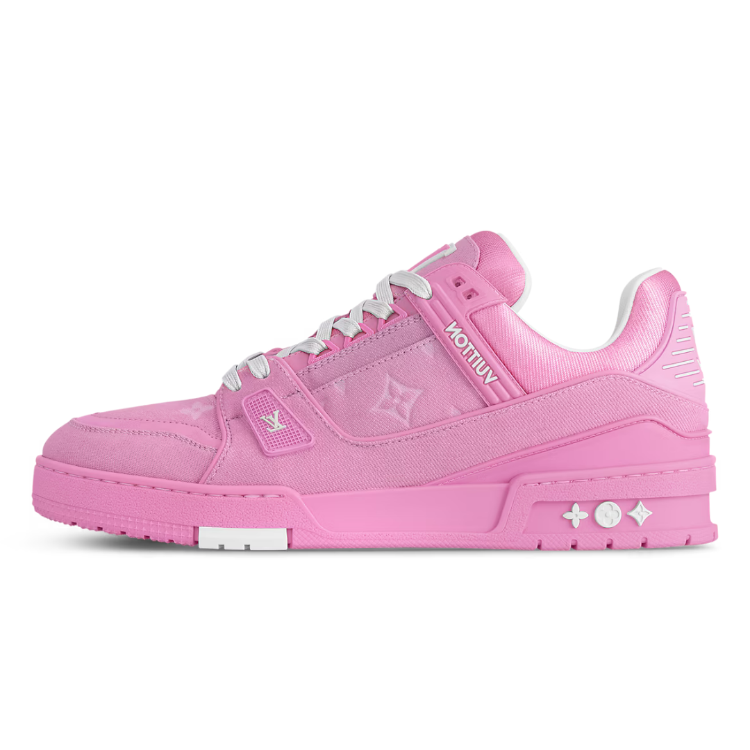 Lu Monogram Pink Trainer
