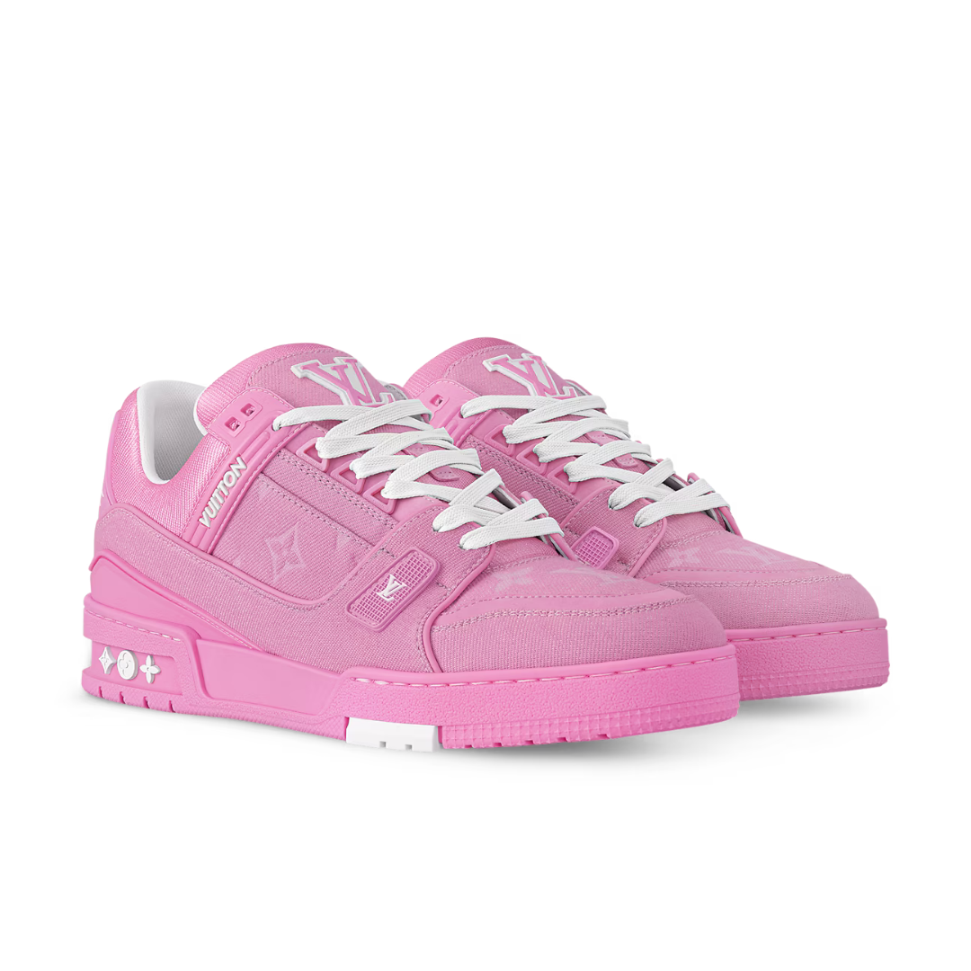 Lu Monogram Pink Trainer