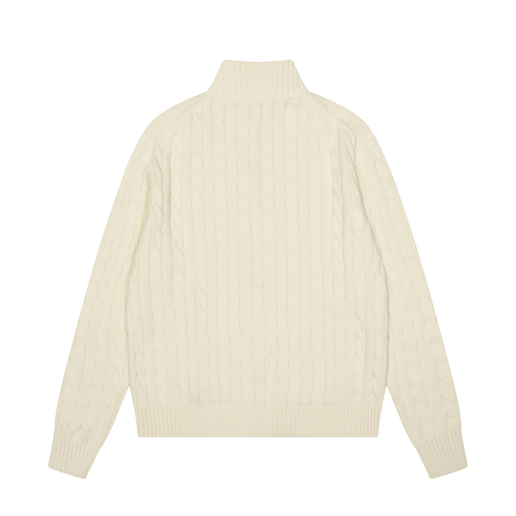 Polo Zip Sweater