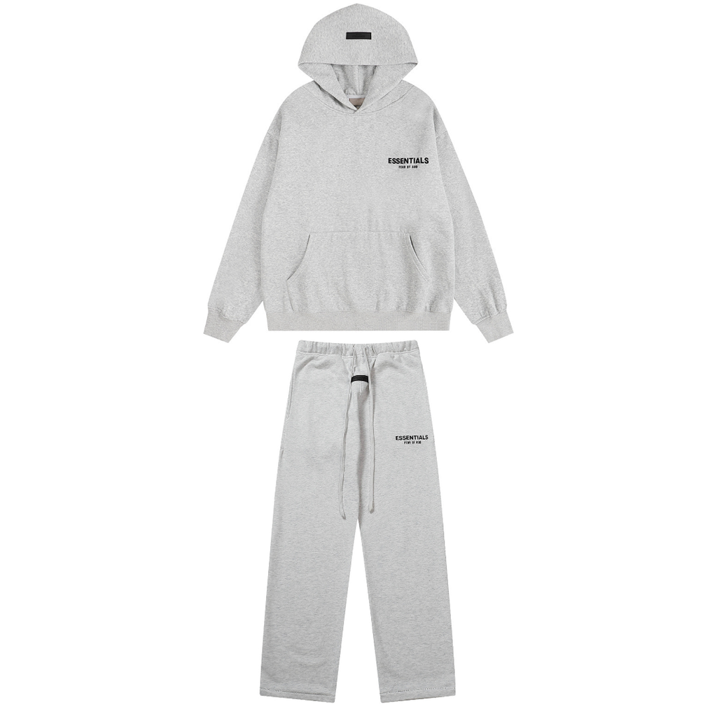 Essentials Relaxed Light Grey Tracksuit