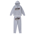 London Shooters Grey Red Tracksuit