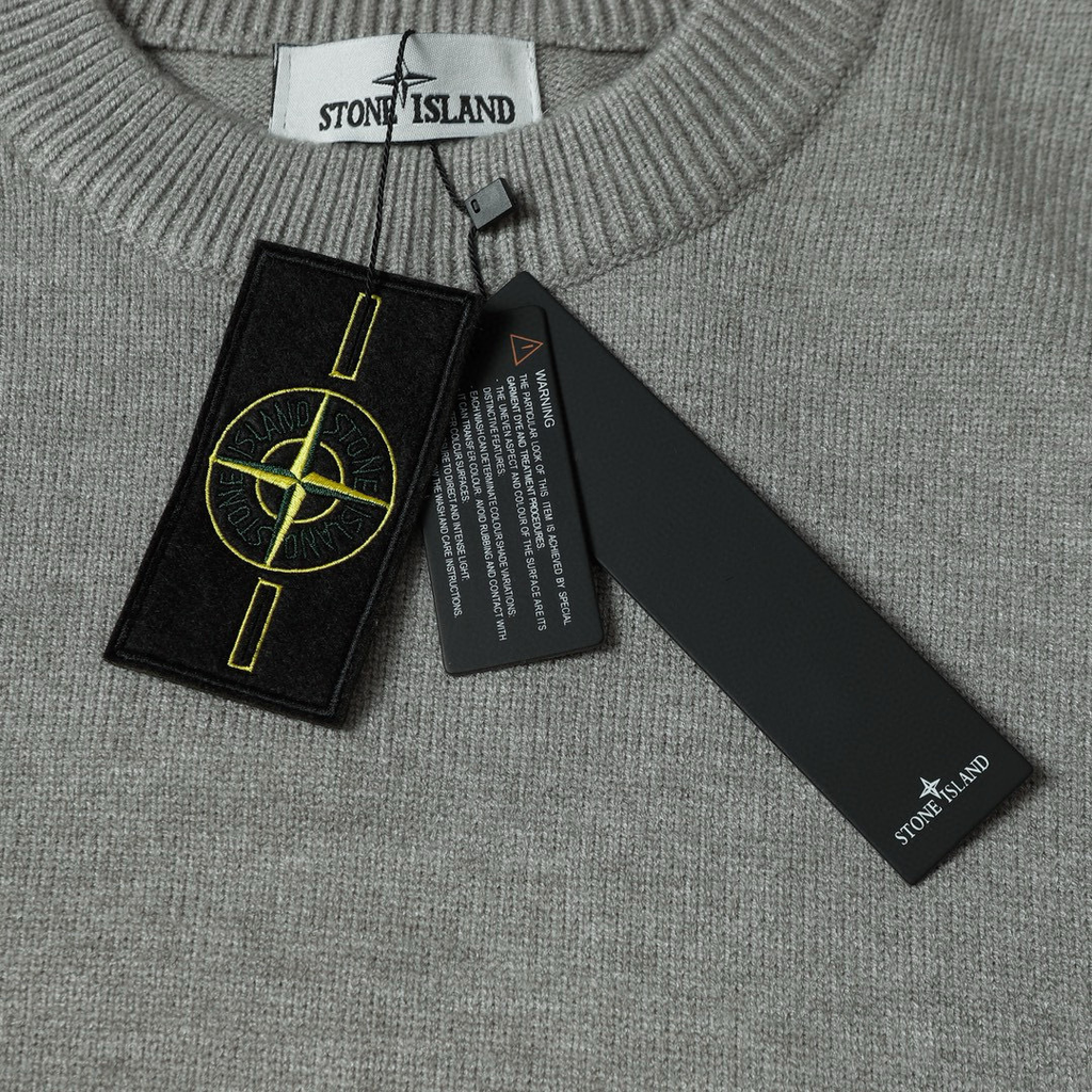 Stone Monogram Sweater