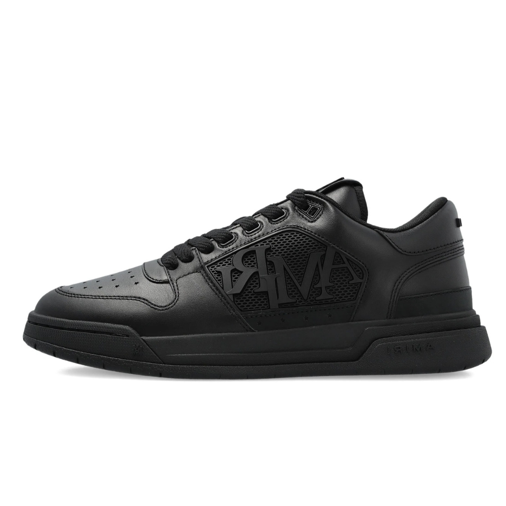 Amr With Logo Triple Black Trainers