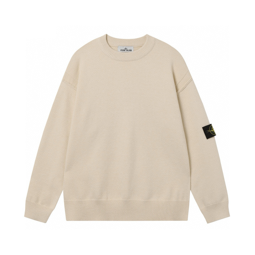 Stone Monogram Sweater