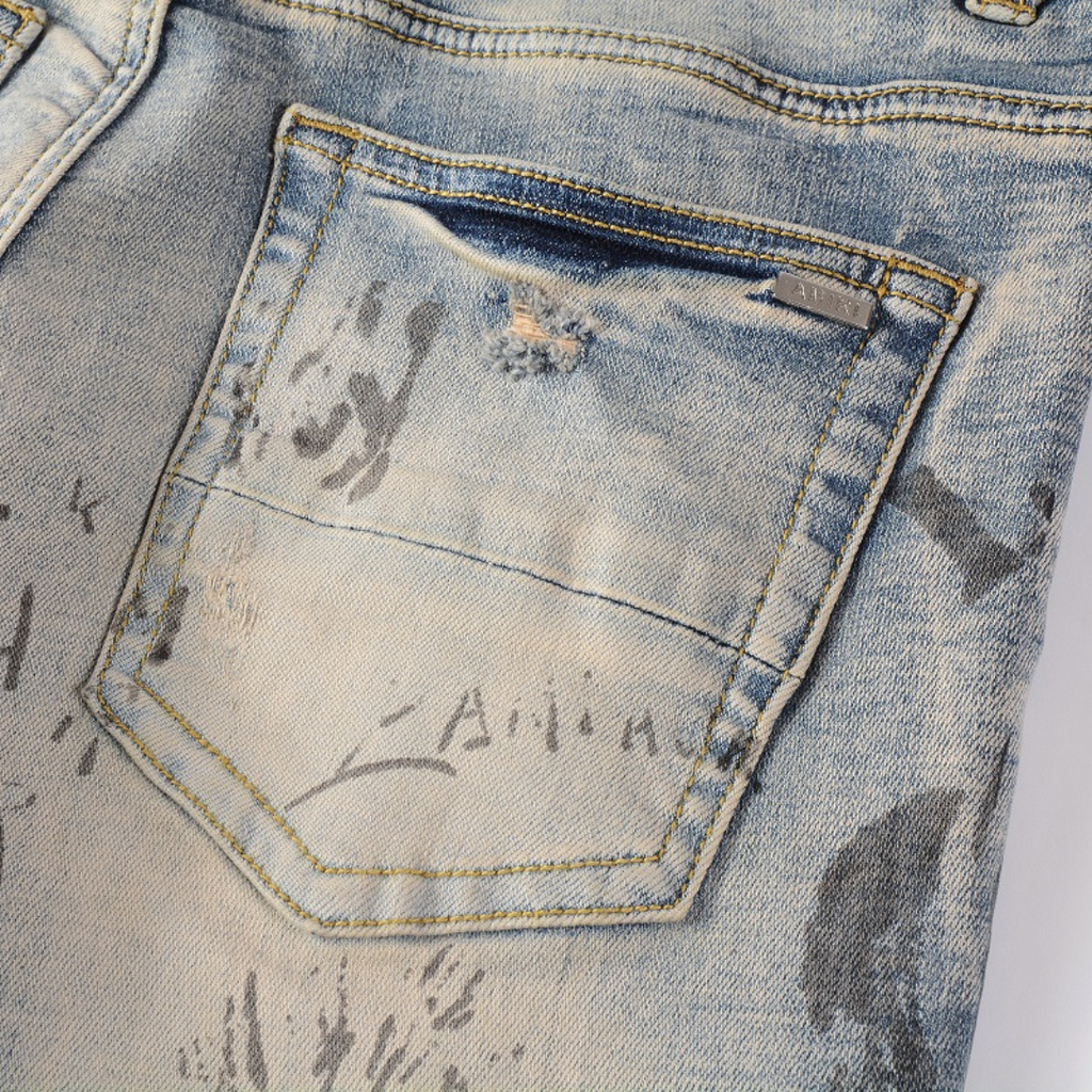 Amr M.A Paint Jeans