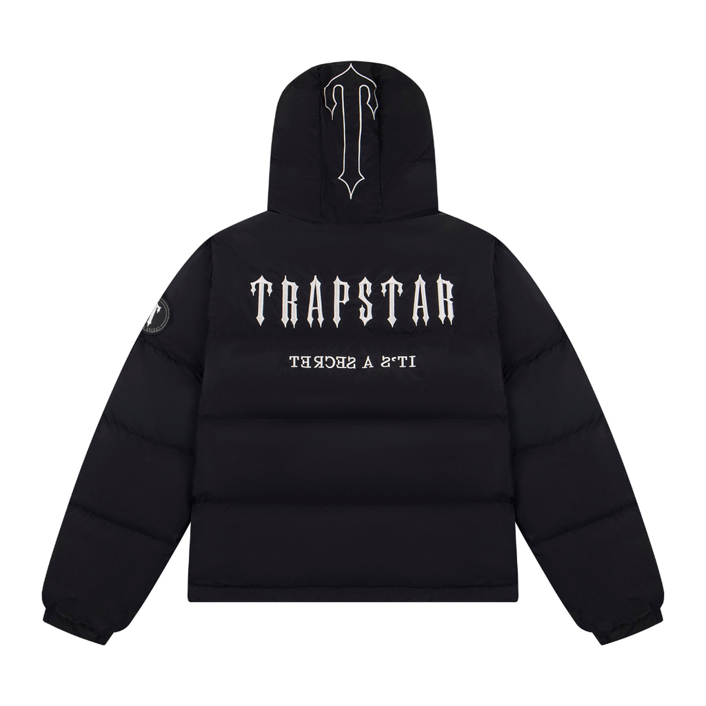 Decoded 2.0 Hooded Puffer Black Jacket