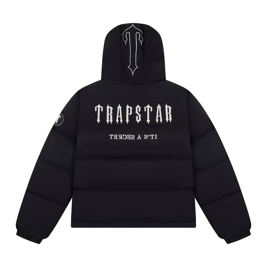 Decoded 2.0 Hooded Puffer Black Jacket