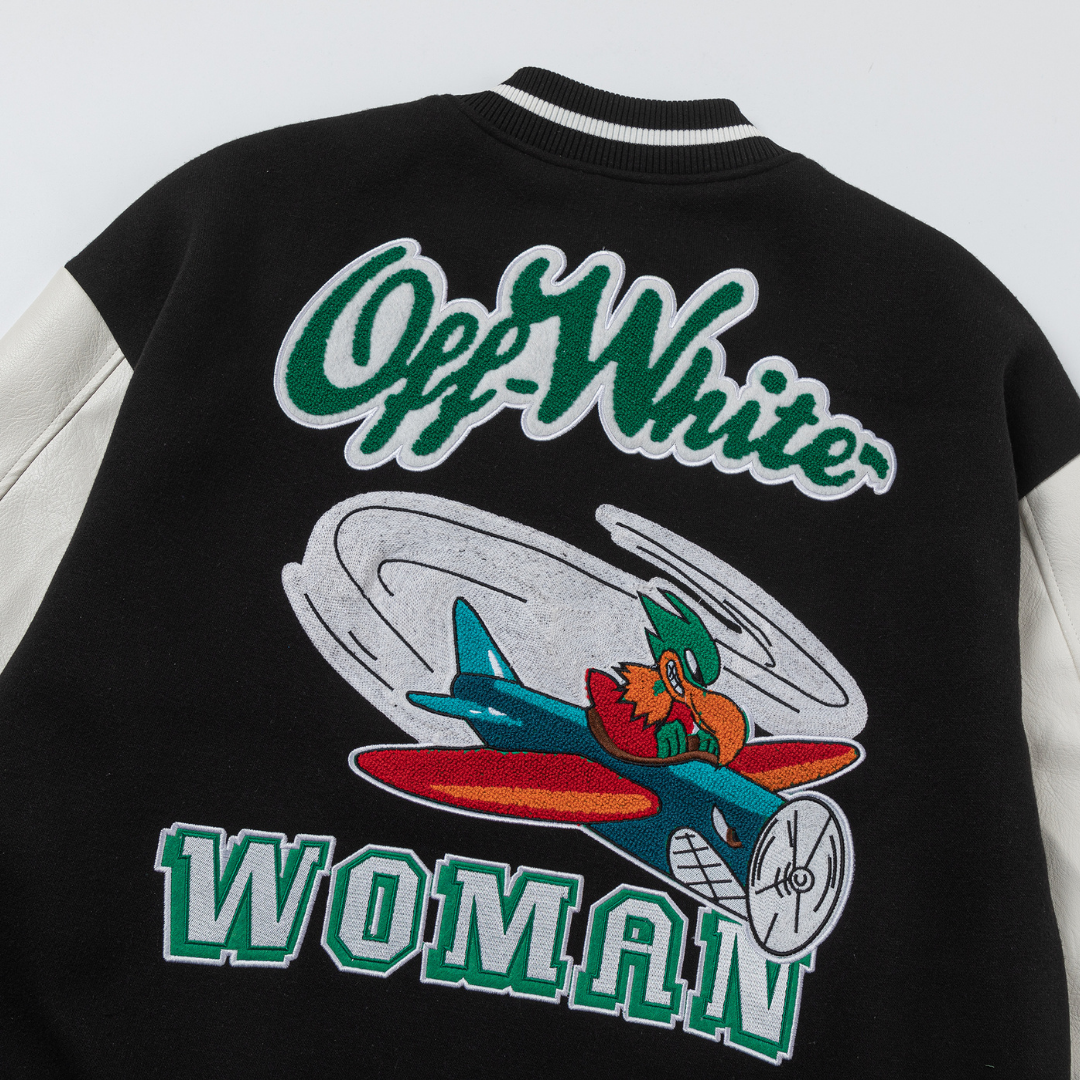 Off-W Varsity Jacket
