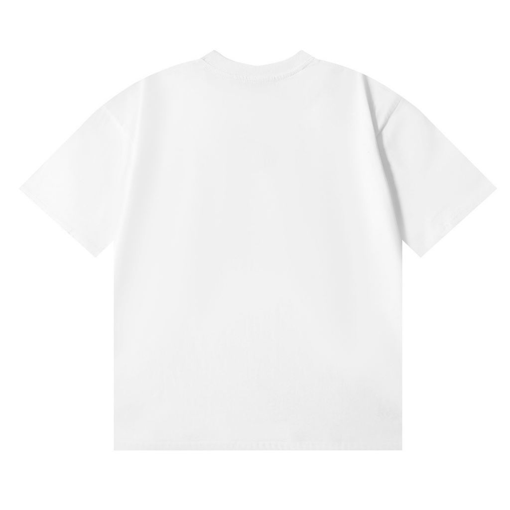 Amr Monochrome Flowers T-shirt