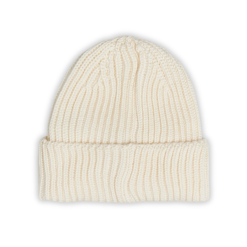 Monogram Full Black Beanie