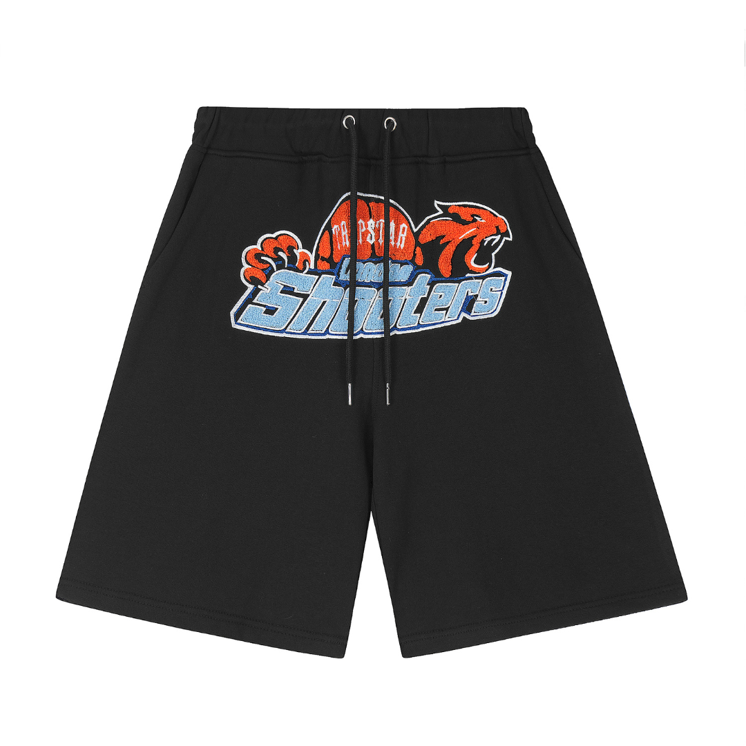 Orange Shooter Shorts