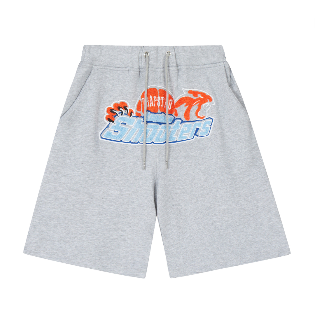 Orange Shooter Shorts