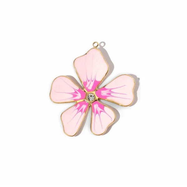 Pink Blossom Charm