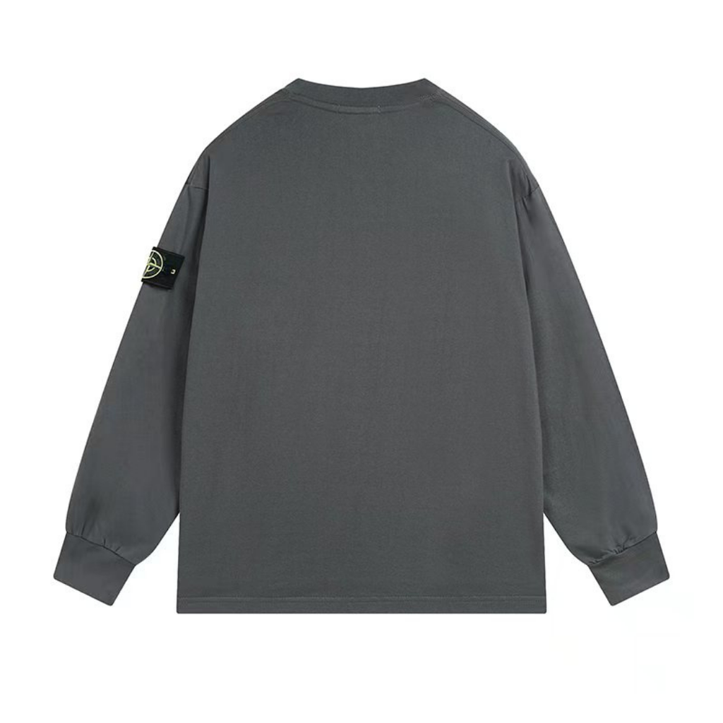 Stone Monogram Sweatshirt