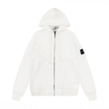 Stone Monogram Zip Hoodie