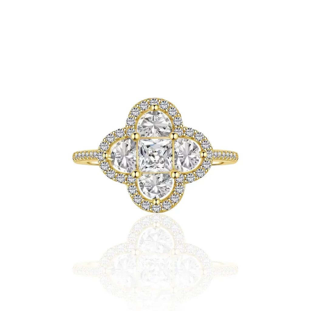 CLOVER RING | 925 STERLING SILVER