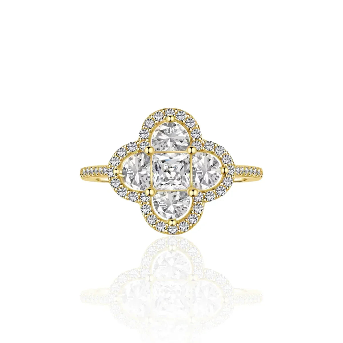 CLOVER RING | 925 STERLING SILVER