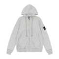 Stone Monogram Zip Hoodie