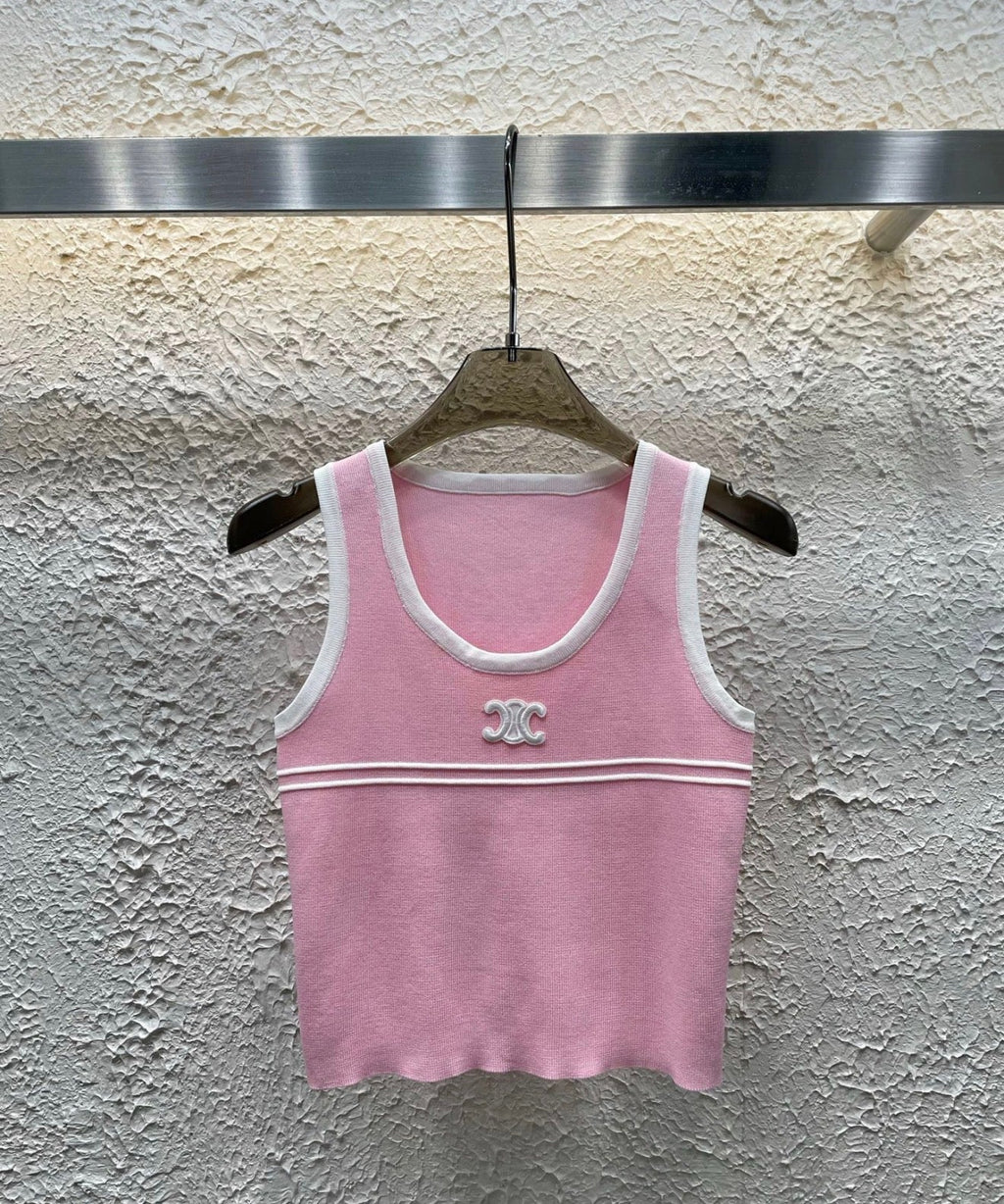LIGHT PINK CELINA TOP