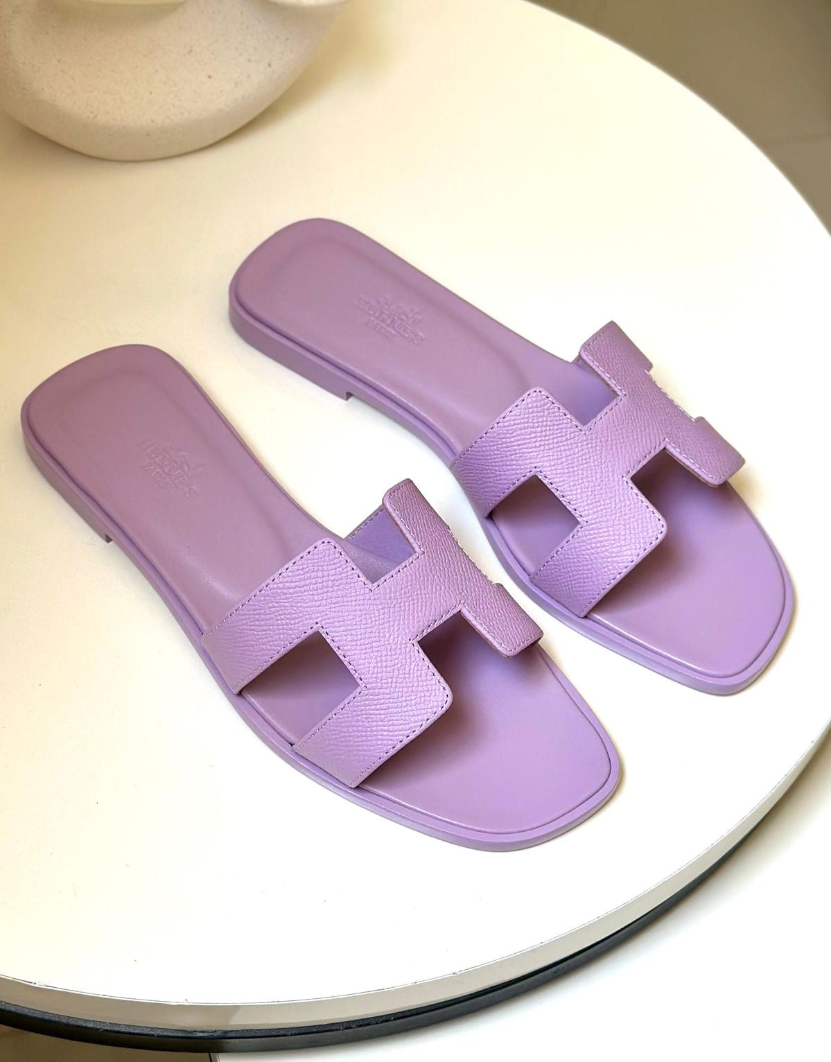 it girl lilac sandals