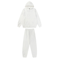 Denim Trs Full White Tracksuit