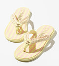 YELLOW STRIPES SANDALS