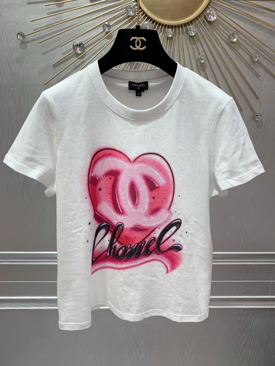 PINK HEART TOP