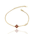 SINGLE CLOVER BRACELET | 925 STERLING SILVER