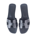 it girl black sandals