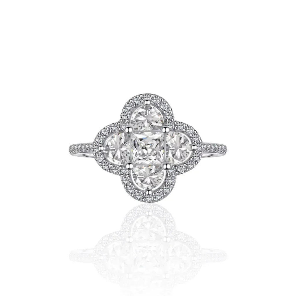 CLOVER RING | 925 STERLING SILVER