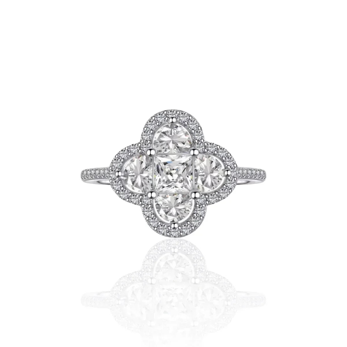 CLOVER RING | 925 STERLING SILVER
