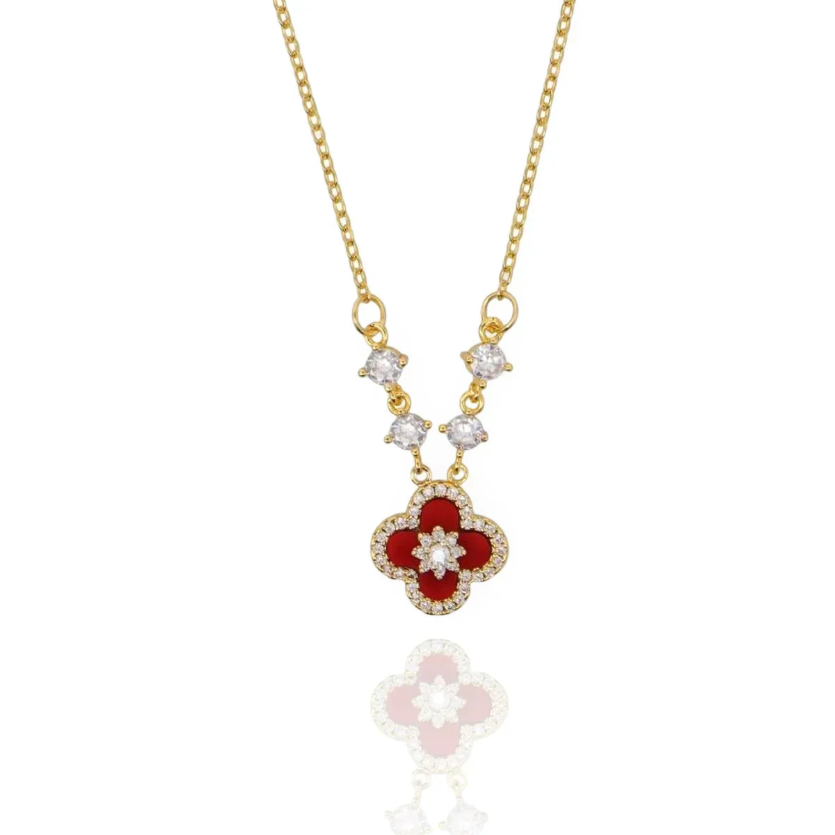 DIAMOND BLOOM NECKLACE