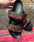 CHERRY STRAP SANDALS