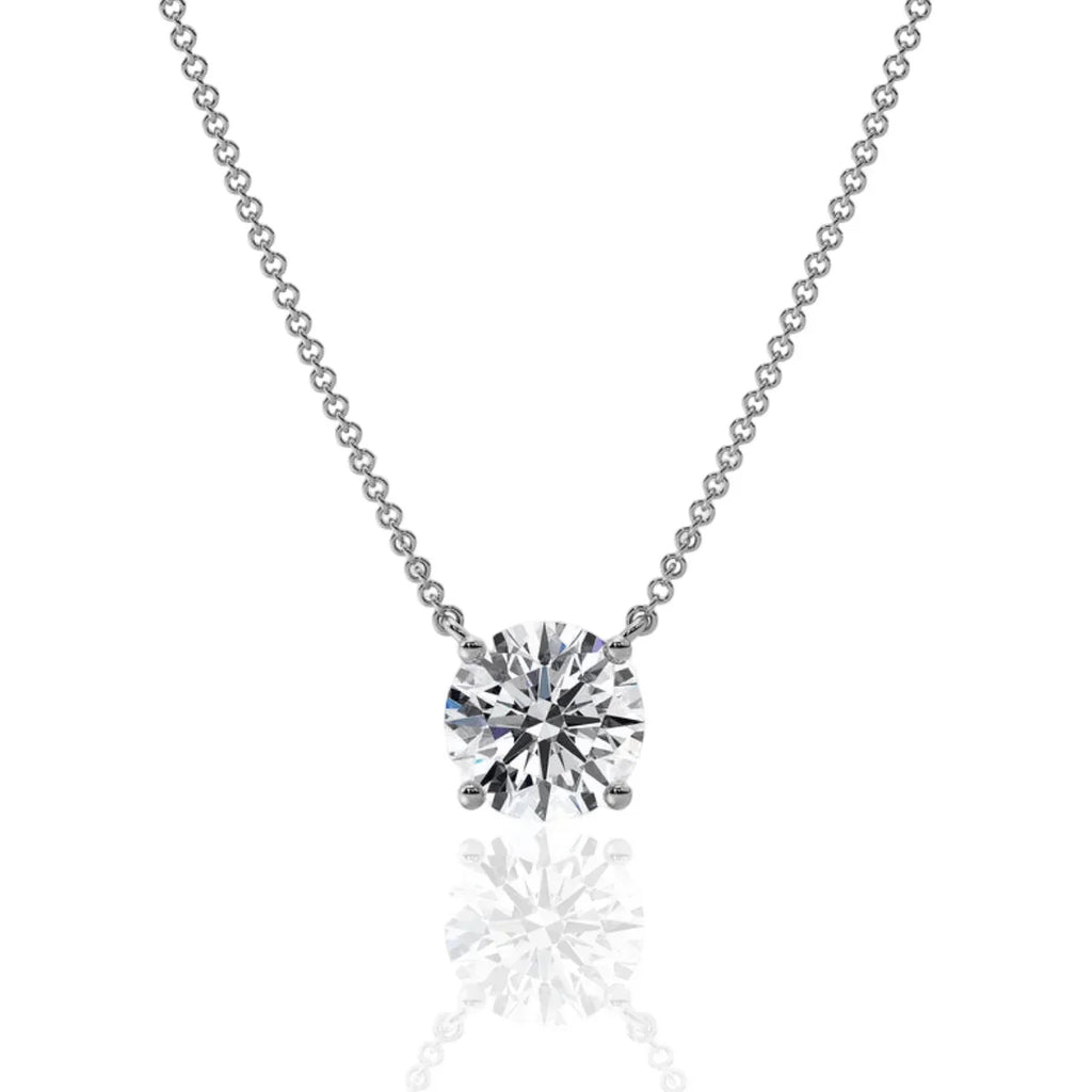 DIAMOND STUD NECKLACE