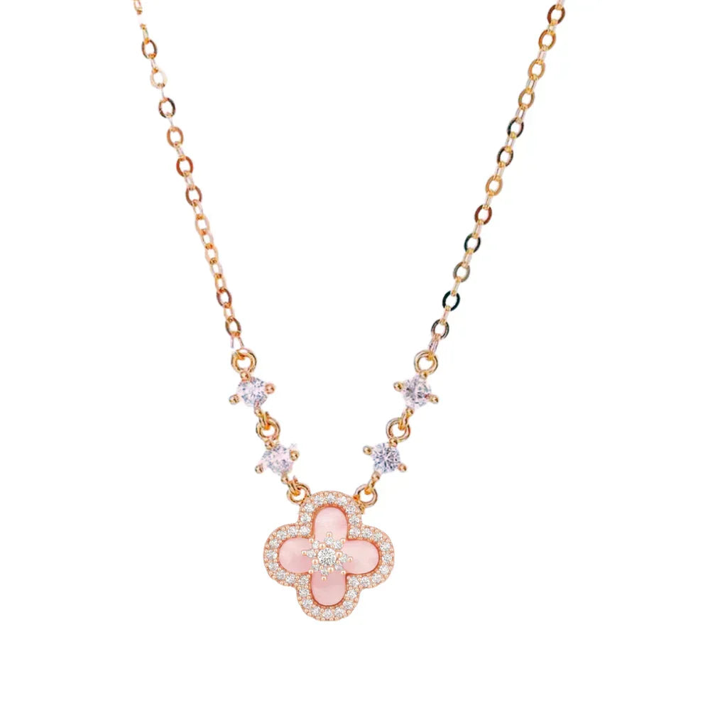 DIAMOND BLOOM NECKLACE
