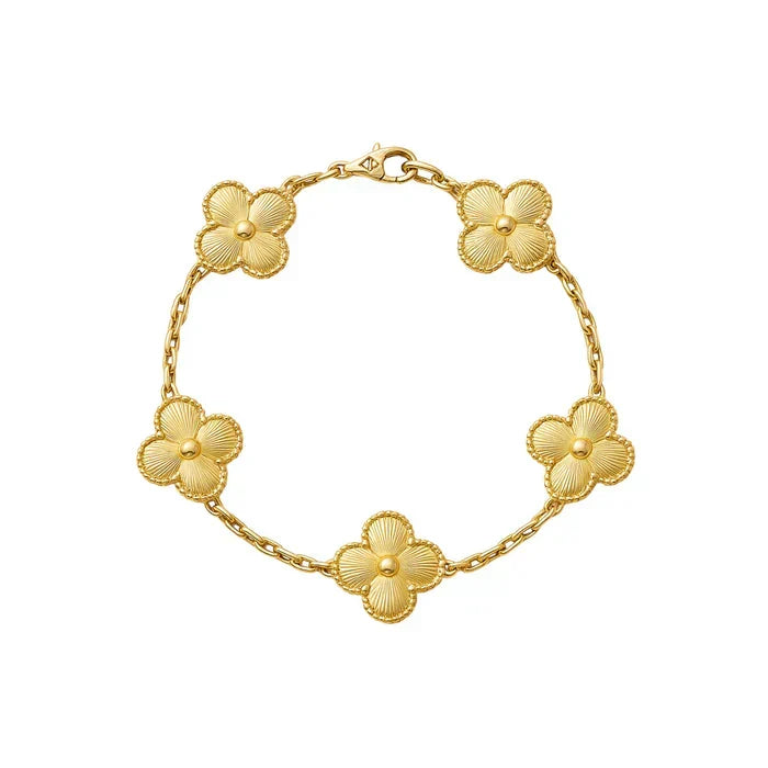 'Cleef' Clover Bracelet - Mulitcolour