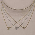 Necklace with diamond
