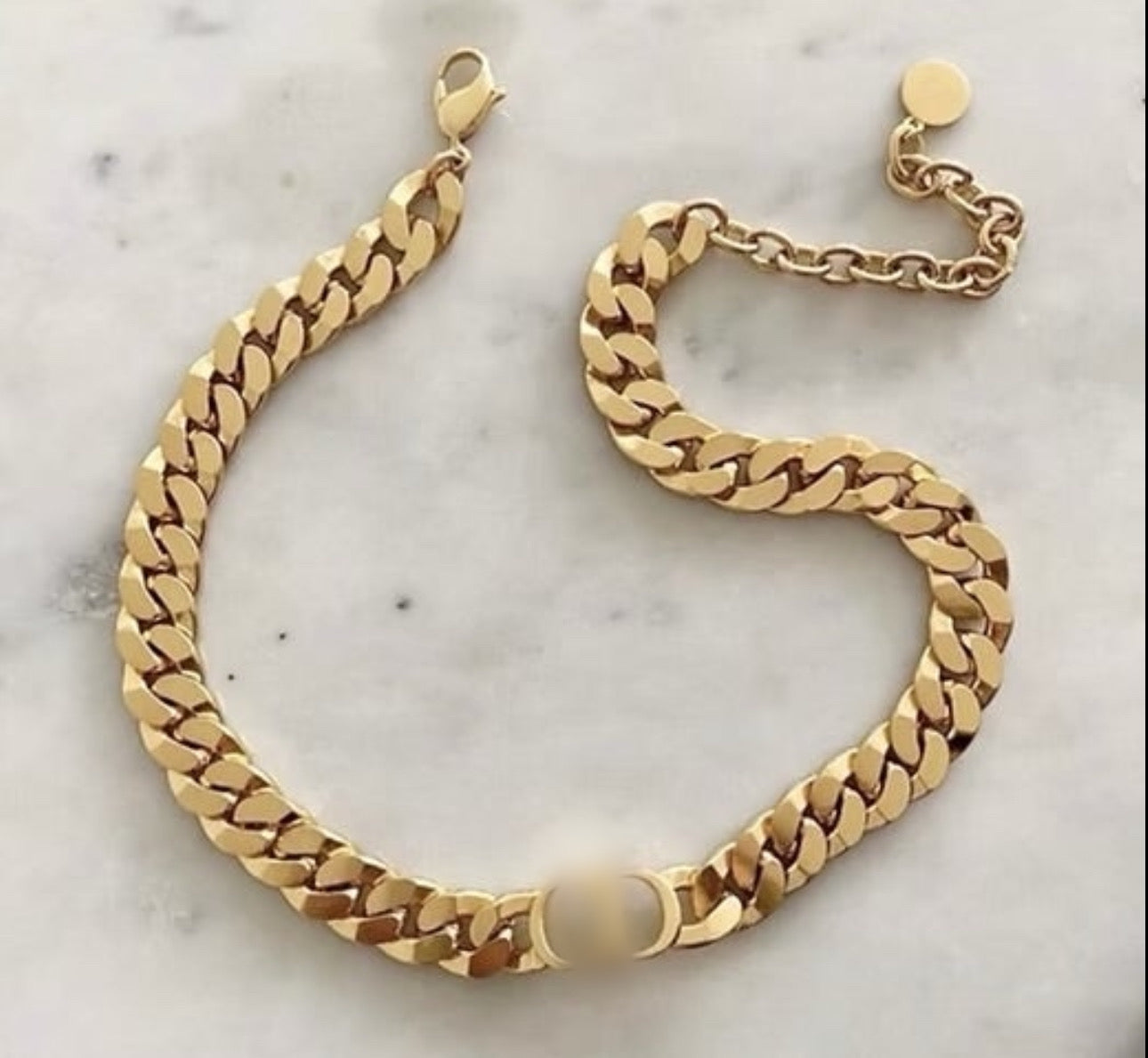 Gold necklace