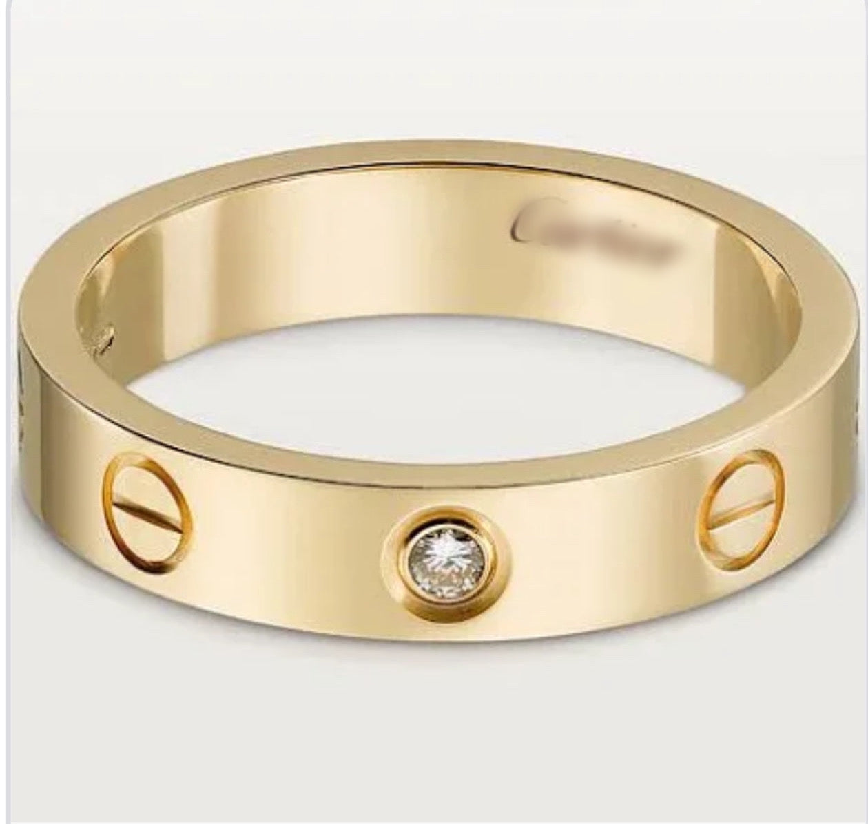 ring with diamonds