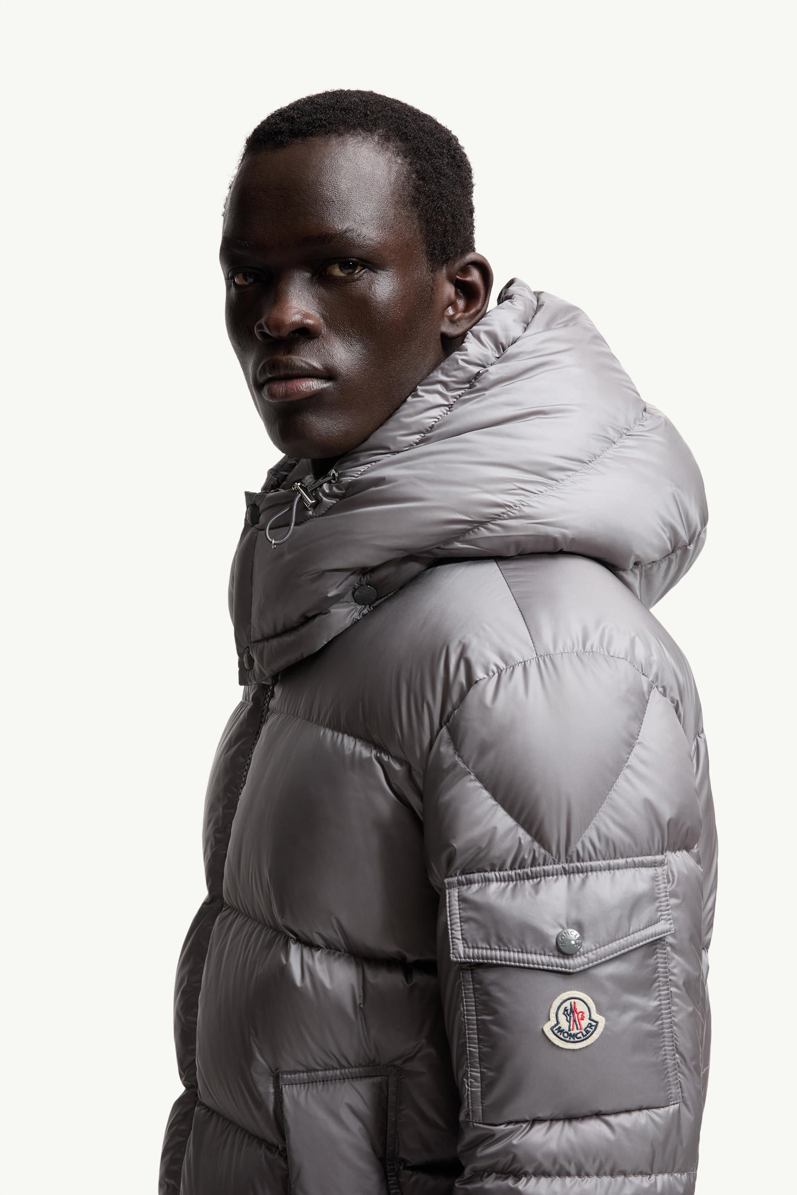 'MNCLR' Side Patch Daunenjacke