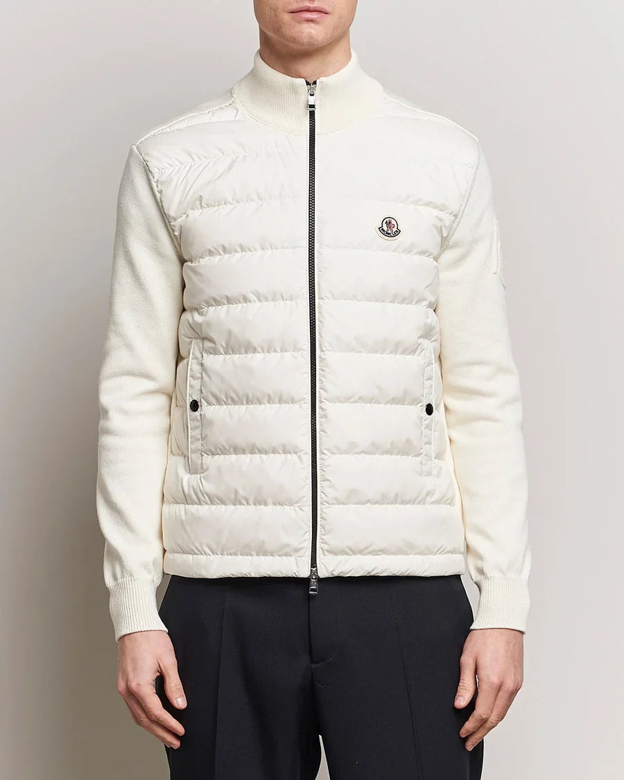White Cardigan Men