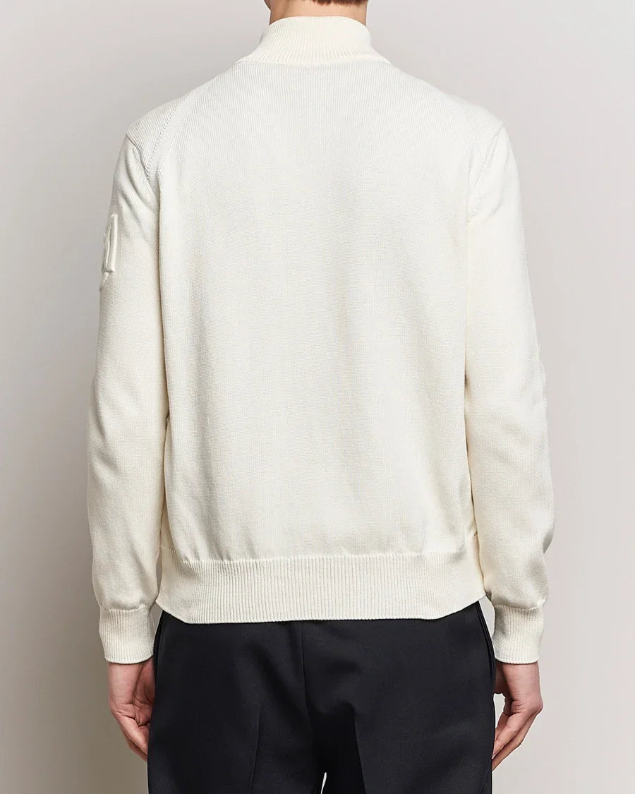 White Cardigan Men