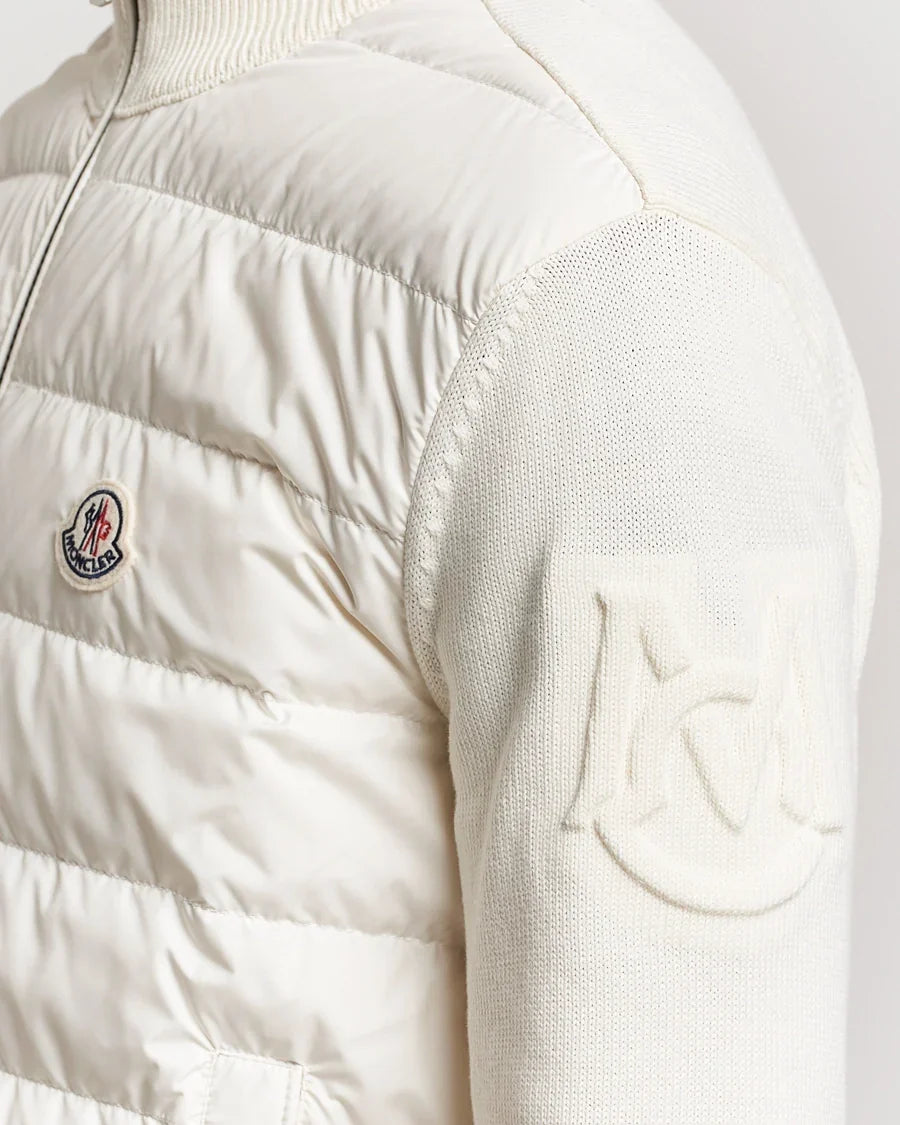 White Cardigan Men